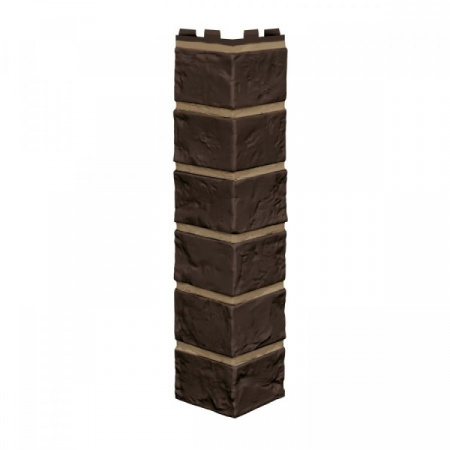 Угол VOX Vilo Brick (Кирпич) со швом Dark Brown -Темно-коричневый