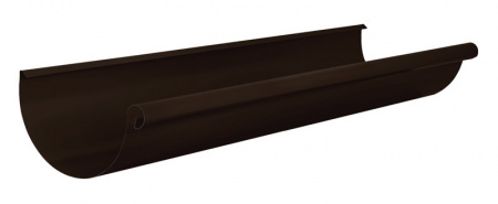 Желоб водосточный 3 м Аквасистем Pural matt RR 32 (Темно-коричневый) 100х150 мм