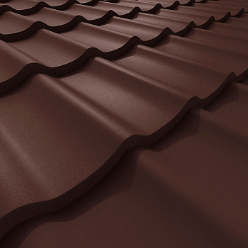 Волнообразный профиль Stynergy K Graphite45 RAL 8017 1 кв.м.