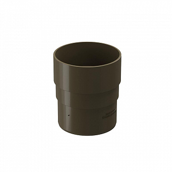 Муфта соединительная пластиковая Docke Премиум темно-коричневый (Шоколад)