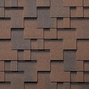 Гибкая черепица  Quiet Tile Gallery Латунная медь