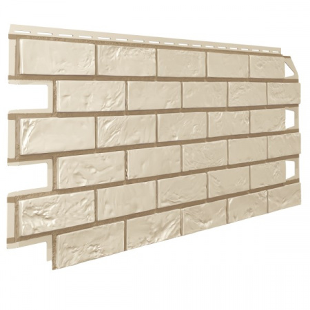 Фасадная панель VOX VILO Brick (Кирпич) со швом Ivory - Слоновая кость