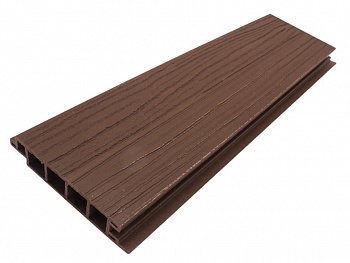 Террасная доска Steindorf ДПК PLATTE 6 м. 125*6000*25 Коричневая