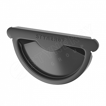 Заглушка желоба D125 STYNERGY СТАНДАРТ RAL 7024
