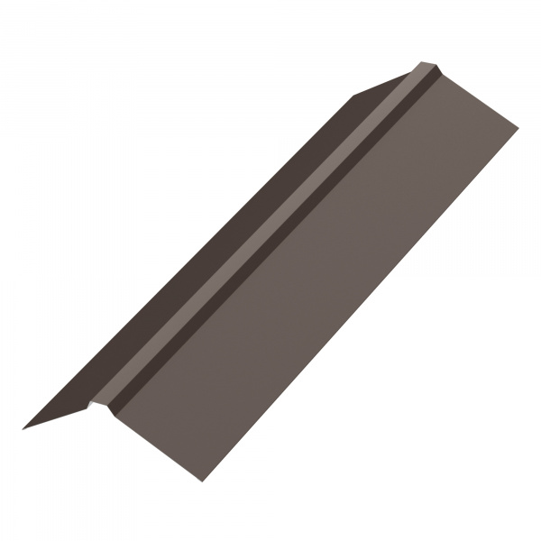 Конек плоский AQUACLICK 160x30x160 L=2м SV41 сталь PE (Zn140) 0.5 мм (полиэстер) RR32