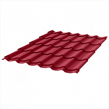 Металлочерепица Stynergy Garda Corundum 50 полиэстер RAL 3003 0,5 сталь 1 кв.м