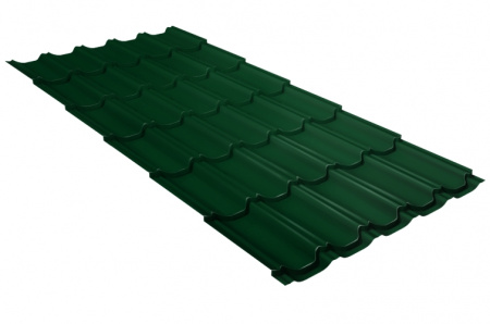 Профиль волновой GL Квинта Плюс Drap 0.45 сталь RAL 6005 зеленый мох 1 кв. м