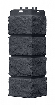 Наружный угол Grand Line (Гранд Лайн) Classic Колотый камень Графит 0,12х0,39