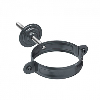 Комплект для крепления трубы Aquasystem (Аквасистем) PU RAL 7024 (Серый) 100/150