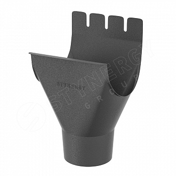 Воронка желоба D125x90 STYNERGY СТАНДАРТ матовый RAL 7024