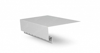 Планка приоконная широкая 7/8" 3,0 Grand Line (Гранд Лайн) белая