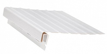 J-ПРОФИЛЬ С ФАСКОЙ FINEBER CLASSIC COLOR БЕЛЫЙ 3050ММ