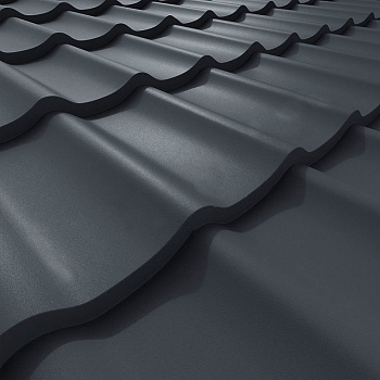 Волнообразный профиль Stynergy K Graphite45 RAL 7024 1 кв.м.