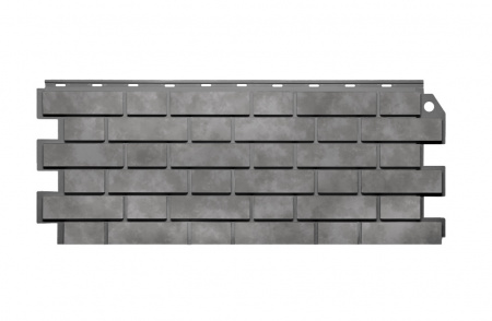 Фасадная панель FineBer Клинкерный Кирпич 3Д (Бежево-Серый) 1131/463 мм