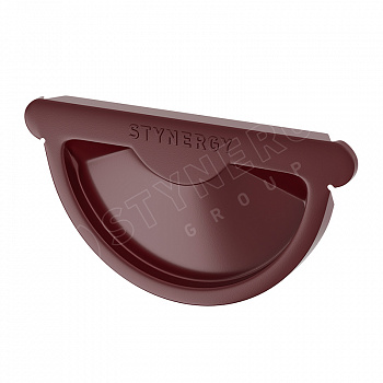 Заглушка желоба D125 STYNERGY СТАНДАРТ RAL 3005