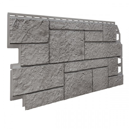 Фасадная панель VOX Solid Sandstone (Песчаник) Light Grey - Светло-серый