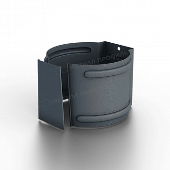 Держатель трубы D100 (на кирпич) Foramina Freeze (FRZ_D-01-Grey\Grey-0.6)