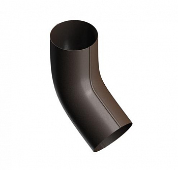 Колено трубы D100 Foramina Freeze (FRZ_D-01-DarkBrown\DarkBrown-0.6)