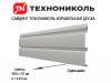 Сайдинг ТехноНиколь Корабельный брус 3,0 Эдельвейс фото