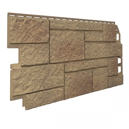 Фасадная панель VOX Solid Sandstone (Песчаник) Light Brown - светло-коричневый