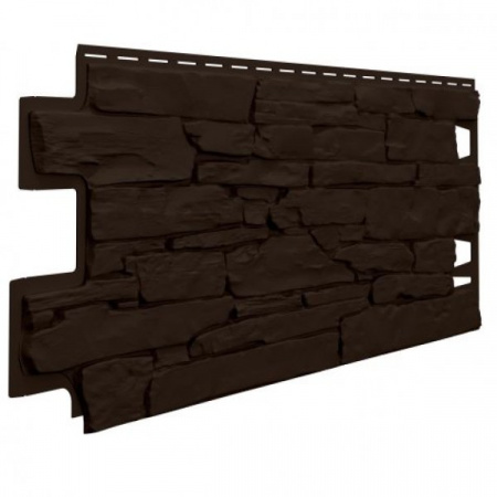 Фасадная панель VOX VILO Stone (Камень) Dark Brown - Тёмно-коричневый