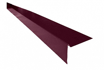 Торцевая планка (ветровая) для мягкой кровли Stynergy Corundum50 0,5сталь 3005 красный