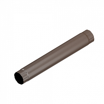 Труба соединительная D100х1000 Foramina Freeze (FRZ_D-01-DarkBrown\DarkBrown-0.5)