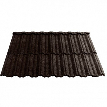 Композитная черепица GREEN GROWTH Classic Tile coffee_gray
