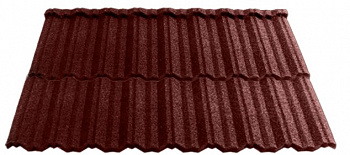 Композитная черепица GREEN GROWTH Classic Tile wine_red