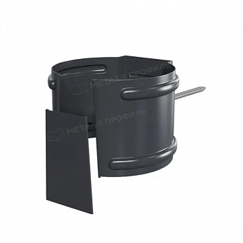 Держатель трубы (на кирпич) МЕТАЛЛ ПРОФИЛЬ Foramina PUR D100 Ral 7024