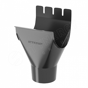 Воронка желоба D125x90 STYNERGY СТАНДАРТ RAL 7024