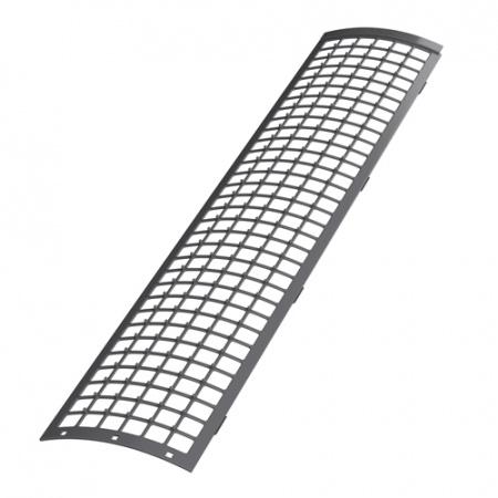 Решетка желоба защитная ТехноНиколь (0,6 пог.м.) Серый