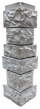 Угол наружный для фасадной панели Nordside Северный камень/Сланец Серый 0,139х0,463
