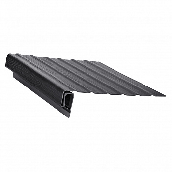 J-ПРОФИЛЬ С ФАСКОЙ FINEBER CLASSIC COLOR ГРАФИТ 3050ММ