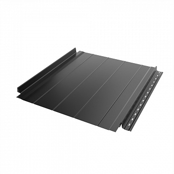 Фальцевая панель Металл Профиль FASTCLICK-H NormanMP 0,5 RAL 9005
