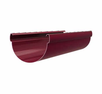 Желоб Дизайн 135 ПВХ Grand Line 3м Бордо RAL3005