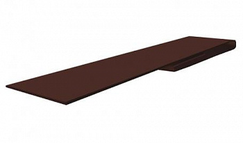 Финишная планка 46x25 PE Grand Line 0,45 сталь RAL8017