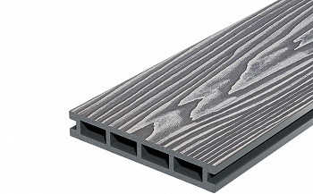 Террасная доска DOCKE DECKING Country Дымчатый Дуб (серый) 150х24х3000 0,45м2