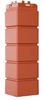 Наружный угол Grand Line (Гранд Лайн) Classic клинкерный кирпич Терракотовый 0,12х0,39
