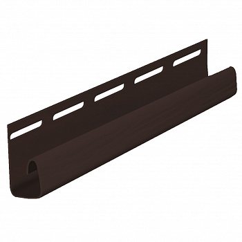 J-ПРОФИЛЬ FINEBER CLASSIC COLOR КОРИЧНЕВЫЙ (RAL 8017) 3050ММ