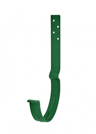 Крюк крепления желоба длинный Аквасистем RAL 6005 (Зеленый мох) 100/150