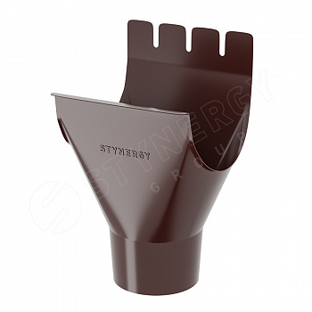 Воронка желоба D125x90 STYNERGY СТАНДАРТ RAL 8017