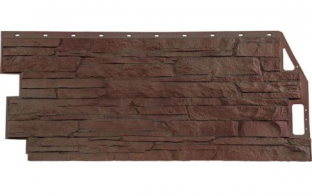 Фасадная панель FineBer Скала (Желто-коричневый) 1094x459