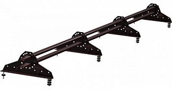Снегозадержатель матовый трубчатый Grand Line RAL 8017 - 3м